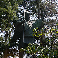 開拓判官 島義勇の像の画像